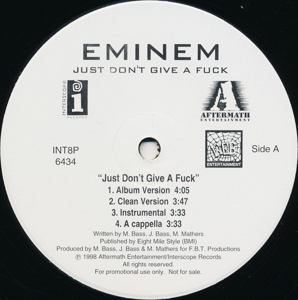 Eminem : Just Don't Give A Fuck (12