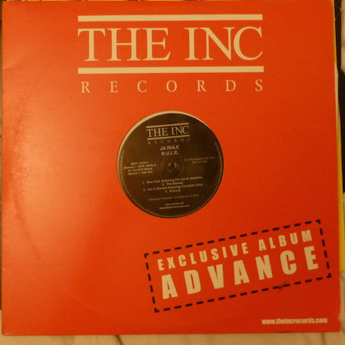Ja Rule : R.U.L.E. (2xLP, Album, Promo, Cle)