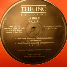 Load image into Gallery viewer, Ja Rule : R.U.L.E. (2xLP, Album, Promo, Cle)