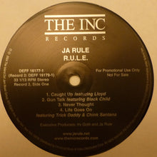 Load image into Gallery viewer, Ja Rule : R.U.L.E. (2xLP, Album, Promo, Cle)