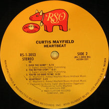 Load image into Gallery viewer, Curtis Mayfield : Heartbeat (LP, Album, 56)