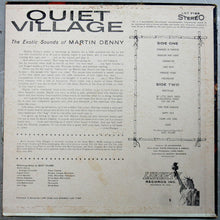 Load image into Gallery viewer, Martin Denny : Quiet Village - The Exotic Sounds Of Martin Denny (LP, Album, RP)
