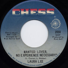 Load image into Gallery viewer, Laura Lee : Wanted: Lover, No Experience Necessary / Up Tight, Good Man (7&quot;, Single)