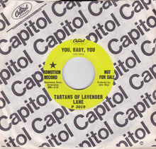 Load image into Gallery viewer, Tartans Of Lavender Lane : You, Baby, You / Lovers Of The World Unite (7", Single, Promo)