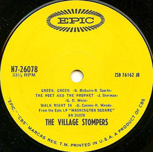 Load image into Gallery viewer, The Village Stompers : Washington Square (7&quot;, Jukebox)