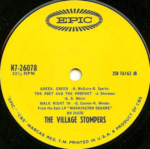 The Village Stompers : Washington Square (7", Jukebox)