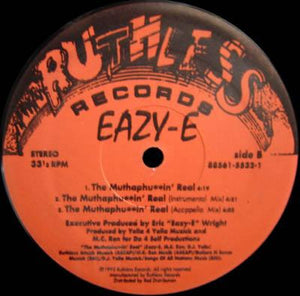 Eazy-E : Just Tah Let U Know (12", Single, Ltd)