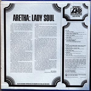 Aretha Franklin : Lady Soul (LP, Album, Ind)