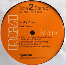 Load image into Gallery viewer, David Bowie : Hunky Dory (LP, Album, Ind)