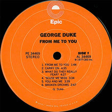 Load image into Gallery viewer, George Duke : From Me To You (LP, Album)