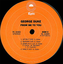 Load image into Gallery viewer, George Duke : From Me To You (LP, Album)