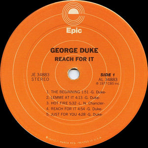 George Duke : Reach For It (LP, Album)