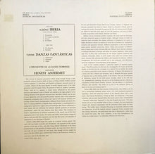 Load image into Gallery viewer, Ernest Ansermet, L'Orchestre De La Suisse Romande, Isaac Albéniz, Joaquín Turina : Iberia / Danzas Fantasticas (LP)