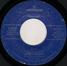 Load image into Gallery viewer, Sarah Vaughan : Misty / Broken Hearted Melody (7", RE)
