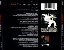 Load image into Gallery viewer, Marc Anthony : You Sang To Me (CD, Maxi)