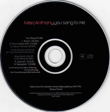 Load image into Gallery viewer, Marc Anthony : You Sang To Me (CD, Maxi)