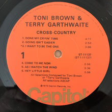 Load image into Gallery viewer, Toni* &amp; Terry* : Cross-Country (LP, Album, Los)