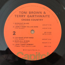 Load image into Gallery viewer, Toni* &amp; Terry* : Cross-Country (LP, Album, Los)
