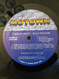 Billy Preston : Late At Night (LP, Album)