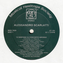 Load image into Gallery viewer, I Musici - Scarlatti*, William Bennett (3), Hans Elhorst, Lenore Smith &amp; Bernard Soustrot : 12 Sinfonie Di Concerto Grosso (2xLP, RE)
