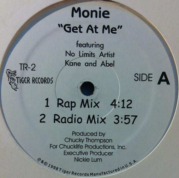 Monie Featuring Kane & Abel : Get At Me (12