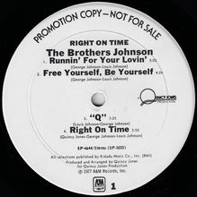 Load image into Gallery viewer, The Brothers Johnson* : Right On Time (LP, Album, Promo)