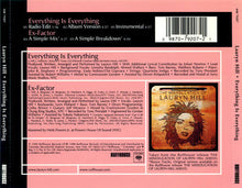 Load image into Gallery viewer, Lauryn Hill : Everything Is Everything (CD, Maxi)