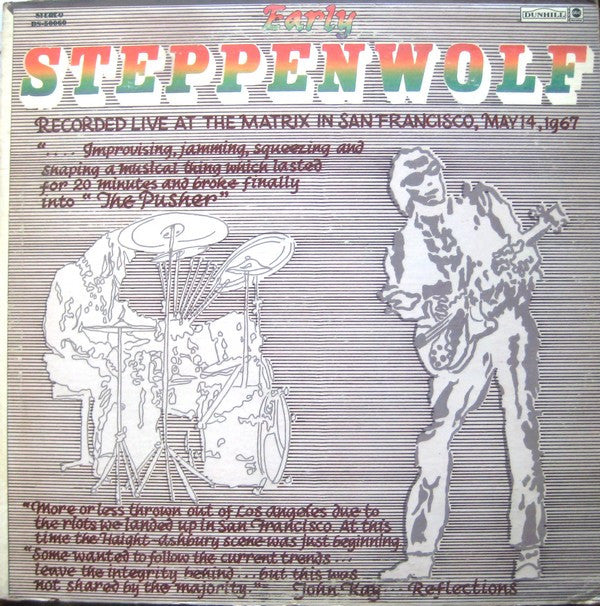 Steppenwolf : Early Steppenwolf (LP, Album)