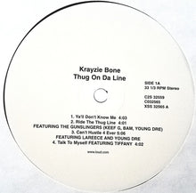 Load image into Gallery viewer, Krayzie Bone : Thug On Da Line (2xLP, Album, Cle)