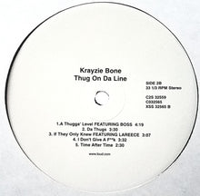 Load image into Gallery viewer, Krayzie Bone : Thug On Da Line (2xLP, Album, Cle)