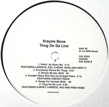 Load image into Gallery viewer, Krayzie Bone : Thug On Da Line (2xLP, Album, Cle)