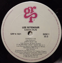 Load image into Gallery viewer, Lee Ritenour : Earth Run (LP, Album)