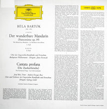Load image into Gallery viewer, Béla Bartók : Der Wunderbare Mandarin - Cantata Profana (LP, RP)