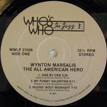 Load image into Gallery viewer, Wynton Marsalis : The All American Hero (LP, Album)