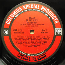 Load image into Gallery viewer, Jo Stafford With Paul Weston And His Orchestra And The Starlighters : Ballad Of The Blues (LP, RE)