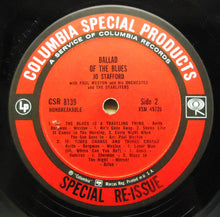 Load image into Gallery viewer, Jo Stafford With Paul Weston And His Orchestra And The Starlighters : Ballad Of The Blues (LP, RE)