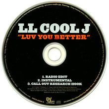 Load image into Gallery viewer, LL Cool J : Luv You Better (CD, Single, Promo)
