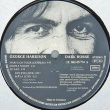 Load image into Gallery viewer, George Harrison : Dark Horse (LP, Album, Gat)