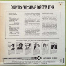 Load image into Gallery viewer, Loretta Lynn : Country Christmas (LP, Album, Mono, RP)