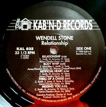 Load image into Gallery viewer, Wendell Stone : Relationship (LP, Album)