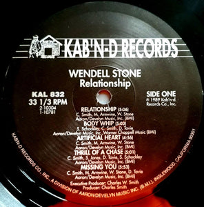 Wendell Stone : Relationship (LP, Album)