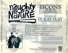 Load image into Gallery viewer, Naughty By Nature : Iicons Album Sampler (Hosted By DJ Kay Slay) (Minimax, Mixed, Promo, Smplr, Pic)