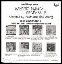 Load image into Gallery viewer, Sterling Holloway And Fred MacMurray : Walt Disney's Story Of The Absent Minded Professor (LP)