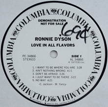 Load image into Gallery viewer, Ronnie Dyson : Love In All Flavors (LP, Album, Promo)