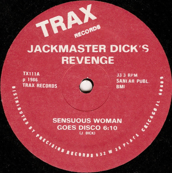 Jackmaster Dick's Revenge* : Sensuous Woman Goes Disco (12