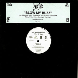 D12 Featuring Eminem : Blow My Buzz (12", Promo)