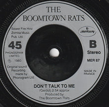 Load image into Gallery viewer, The Boomtown Rats : Never In A Million Years (7&quot;, Single)