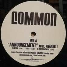 Load image into Gallery viewer, Common : Announcement / Universal Mind Control (UMC) (12&quot;, Pro)