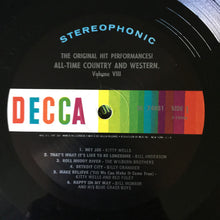 Load image into Gallery viewer, Various : All-Time Country And Western Volume VIII (LP, Comp)