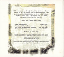 Load image into Gallery viewer, Led Zeppelin : How The West Was Won (3xCD, Album, Dig)